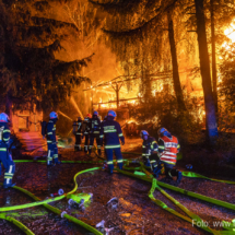 Nebengebäude einer Landwirtschaft brannte vollkommen nieder